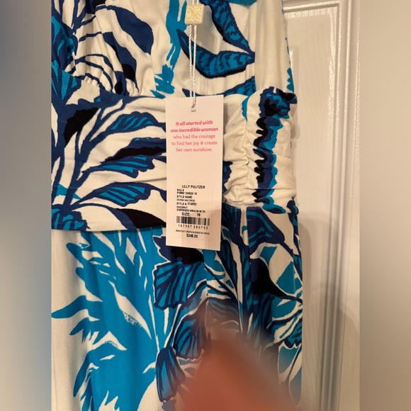 Lily Pulitzer Devena Halter Maxi Dress Size 16 NWT - Picture 10 of 15